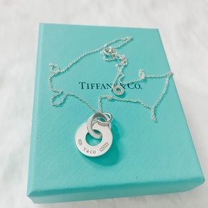 Tiffany and Co interlocking pendant 1837